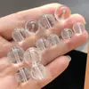 Cuentas Sueltas de Vidrio Blanco con Texto Grabado Cuentas Redondas de Vidrio Transparente Accesorios Cuentas Barril Cristal Blanco Imitación Escrituras Gran Compasión J Riqueza Z