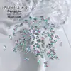 Pedras de Strass para Nail Art Zircônia Transparente Olho de Cavalo, Decorações de Strass para Nail Art Zircônia, Pedras de Strass Transparente Gota d'Água, Pedras de Strass para Nail Art Asa de Borboleta