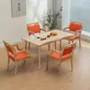 Mesas y sillas aptas para la edad para personas mayores, mesas y sillas de comedor para ancianos, juegos de mesa y sillas de comedor de madera maciza para residencias de ancianos