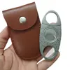 Tijeras para Cigarros de Doble Filo de Acero Inoxidable con Patrón Damasco, Cortador de Cigarrillos, Pinzas Portátiles para Cigarros de Doble Filo, Regalo