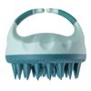 Novo salão de beleza escova de shampoo de silicone braço-a-braço massagem cabeça meridiano pente limpeza couro cabeludo material biodegradável escova