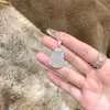 Source de plata Plata de ley S925 nuevo collar de calabaza de calcedonia blanca china cadena para la clavícula con colgante Fu Lu de temperamento de marea nacional para mujer