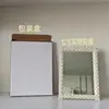 Estoque Dropshipping Mesa de Maquiagem Espelhada Tamanho Grande Mesa Espelho Perolado Tendência Estilo Ins Estilo Creme Suporte de Exibição de Pérolas
