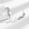 Pendientes largos con borlas y perlas Super Flash para mujer, elegantes, ligeros, de lujo, de alta gama, con circonitas, diseño estilo Hong Kong.