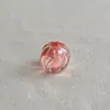 Cuentas Transparentes de Acrílico con Recubrimiento de Color UV de 16 mm con Agujeros Verticales para Manualidades/Cadenas de Teléfono Móvil, Llaveros, Pulseras y Accesorios de Joyería