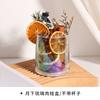 Taza de aromaterapia sin fuego creativa DIY hecha a mano flor seca flor eterna caja de canela material estilo Ins decoración de fragancia regalo