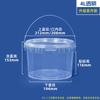 Baldes de Embalagem para Vegetais em Conserva para Viagem de Grau Alimentício PP Atacado, Baldes de Plástico Transparentes Selados para Molho de Hot Pot, 1L-20L