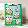 Manta Linda de Dibujos Animados Sanrio para Exportación Transfronteriza Tipo Manta de Franela Estampada Manta para Cuatro Estaciones y Descanso para el Almuerzo con Aire Acondicionado