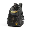 Mochila Escolar Moderna y Genial para Estudiantes de Preparatoria Hombres, Mochila de Viaje de Moda Estilo Coreano de Gran Capacidad para Estudiantes Universitarias Mujeres, Mochila Reflectante para Computadora