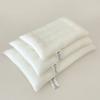 Almohada de algodón puro de clase A, almohada fina, almohada rectangular suave, almohada cervical individual para el hogar, almohada para dormir para niños en el dormitorio.