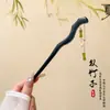 Fabricante de Yiwu Venta al por mayor de accesorios para el cabello a precio de costo, Pasadores de estilo antiguo de alta gama para Cheongsam, Pasadores simples y versátiles para uso diario
