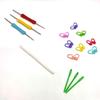 Herramientas para tejer a mano, Marcadores de puntos, Agujas para coser suéteres, Agujas de plástico para coser, Ganchos de crochet para hilo, Imperdibles de seguridad anti-aflojamiento, Enhebradores de agujas