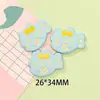 Lindo Gato Kiti Pez Resina Accesorios DIY Pegamento de Crema Pinzas para el Cabello Zuecos Juguetes de Comida Materiales Hechos a Mano Accesorios