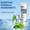 Pasta de Dientes Transfronteriza con Nano Hidroxiapatita Libre de Flúor Protege y Repara el Esmalte Dental, Limpia Manchas y Sarro de los Dientes, y Proporciona Cuidado