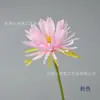 Flor Artificial de Epiphyllum de Haste Única para Adereços de Fotografia de Arte Floral Tradicional, Decoração de Casamento e Casa, Arranjo de Flores, Decoração de Festival, Flor Artificial