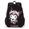 Transfronteiriça nova Sanrio kuromi kuromi mochila escolar mochila de estudante mochila de escola primária uma geração de cabelo