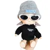 Ropa para Bebé 20cm Deseo del Corazón Ropa de Hermana Gazi Moda Fresca y Moderna Sudadera Gorro Gafas Set Zsiga Repuesto