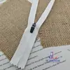 Cremallera de nailon n.º. Cremallera de Nylon Plástico con Cabezal de Resorte Cerrada de 3 para Ropa de Ciclismo, Ropa Deportiva y Prendas