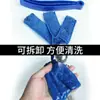 Cepillo para limpiar rejillas de aire acondicionado, herramienta para limpiar persianas, cepillo desmontable para eliminar el polvo, herramienta para limpiar ranuras del hogar