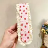 Flequillo Tejido Estilo Coreano Pegatina Mágica Flequillo Dulce de Gama Alta Pegatina Flequillo Estilo Pastoral Diadema Aro para la Cabeza Mujeres Pegatina de Flequillo Alto para el Cráneo