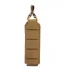 Clip de Mano Táctico para Exteriores 1000D Cortado con Láser Clip Único Estilo Escorpión 9mm Bolsa de Accesorios Molle