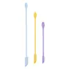 Mini Rascador de Silicona Kit para Hornear Rascador de Silicona Espátula para Mermelada Doble Cara Pequeño Rascador de Silicona Rascador de Botella Cosmética
