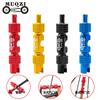 Herramienta multifunción para válvula de bicicleta MUQZI, boquilla americana, tubo de válvula francés, varilla de extensión de neumático, descarga