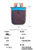 Bolsa Tote de Aspecto Elevado, Moderna, de Color Contrastante para el Trabajo, Mochila de Almacenamiento Casual para Viajes, Bolso Escolar para Estudiantes con Logo Personalizado