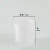 Suministro puntual vaso para vela color vidrio esmerilado recipiente aromaterapia taza vacía dormitorio romántico diseño candelabro logo