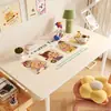 Tapete de Mesa para Estudante, Ecológico, Lavável, Impermeável, Toalha de Mesa Limpável, Tapete Protetor Especial para Mesa de Estudo de Dormitório