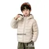 Nueva Chaqueta de Algodón Caliente con Capucha y Canalé para Niños Ropa de Abrigo para Niños y Niñas Abrigo Versátil Lindo Casual Elegante
