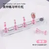 Suporte para prática de nail art, suporte para unhas postiças, molde para unha, display de peças de unha, base para unha de acrílico, paleta de cores