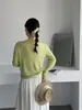 Jiang Chi Verão Sensação Fresca Proteção Solar~100 Liocel Fino Respirável Estilo Preguiçoso Cardigan Cover-up 155