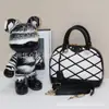 Bolso de Mano Clásico Popular de Comercio Exterior Cuero Genuino Bolso de Mujer Bolso Cruzado de Hombro de Alta Calidad Bolso tipo Concha para Mujer Marca Grande Productos de Guangzhou