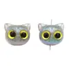 Acrílico 19x16mm Contas de Animal Desenho Animado Gato Leãozinho Despertar Contas com Furo Reto Pulseiras de Contas Feitas à Mão DIY para Crianças