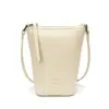 Bolso de Cubo Personalizado de Moda Transfronterizo para Mujer Verano 2026 Nuevo Color Sólido Bolso de Hombro Simple Bolso Cruzado para Viajar