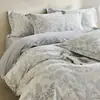Nuevo Producto Otoño/Invierno 2026: Juego Ecológico de Cuatro Piezas de Algodón Cepillado, Juego de Tres Piezas Estilo Sábana para Cama de 1.2m, Manning
