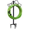 Suporte de mangueira de jardim removível metal tubulação de água suporte de mangueira mangueira de jardim vertical mangueira rack de armazenamento