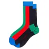 Punto calcetines de algodón casuales calcetines de moda para hombre serie gourmet colorida transfronteriza hamburguesa papas fritas al por mayor