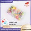 Marcador de Ponto de Tricô de Plástico Fivela Marcadora de Lã Fivela Contadora de Suéteres de Lã Plástico Pequeno Anti-Destravamento Plástico Pino