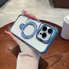Adecuado para iPhone 17 Pro Max Doble Soporte Funda Magnética para Teléfono Apple 16 Soporte para Lente Cubierta de Protección Completa 15