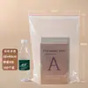 Bolsa Ziplock Transparente al Por Mayor para Alimentos Grande y Pequeña Empaque para Productos Secos Bolsa Autosellable Grado Alimenticio Almacenamiento Bolsa Sellada