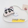 Boneca de Pelúcia Fofa Pequena Nova Sanrio Adereço de Cabeça Decorativo Crayon Little New Acessórios para Joias DIY Acessórios para Pendurar na Bolsa