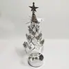 Venta al por mayor de fábrica Amazon INS Celebridad de Internet Árbol de vela aromática navideña Flujo de aire Árbol Portavelas Giratorio Linterna