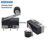Interruptor de mouse com alça curva, três pinos, tátil, 1A125V AC, KW10-3Z-0204, micro interruptor pequeno