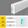 Tira de luz LED de tubo de silicona, de montaje superficial, empotrada, extrusión integrada, moldeable, luz de línea flexible para exteriores, tira de luz impermeable