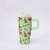 Copo Isolado de 14 oz Série Desenho Animado Natal Halloween Aço Inoxidável Mini Alça Personalização Multicolor