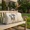 Bolso de Mano de Alta Gama, Bolso de Hombro para Viaje, Bolsa Grande de Capacidad Deportiva para Hombres y Mujeres, Bolsa para Viajes de Negocios, Gimnasio, Equipaje de Corta Distancia