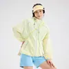 Ropa de protección solar súper elegante para mujer, protección UV, chaqueta de protección solar estilo dopamina para mujeres menudas, nuevo abrigo ligero de verano 2026
