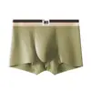 Ropa Interior para Hombre Niños Hombres Algodón Puro Primavera y Otoño Color Sólido Niños Adolescentes Cuatro Esquinas Talla Grande Transpirable Antibacteriano Boxer Briefs